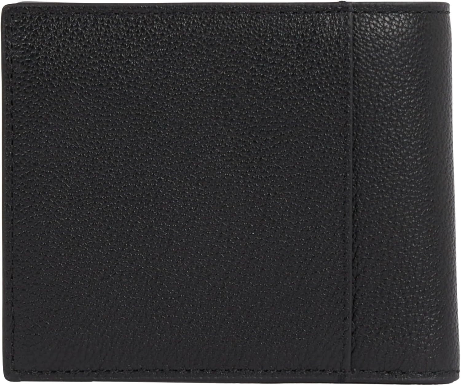 Calvin Klein Skulptureret aftryk til mænd Billfod Cc Lv04g1022g Rejsetilbehør Bi-fold tegnebog Portofel Barbati Naty Shop