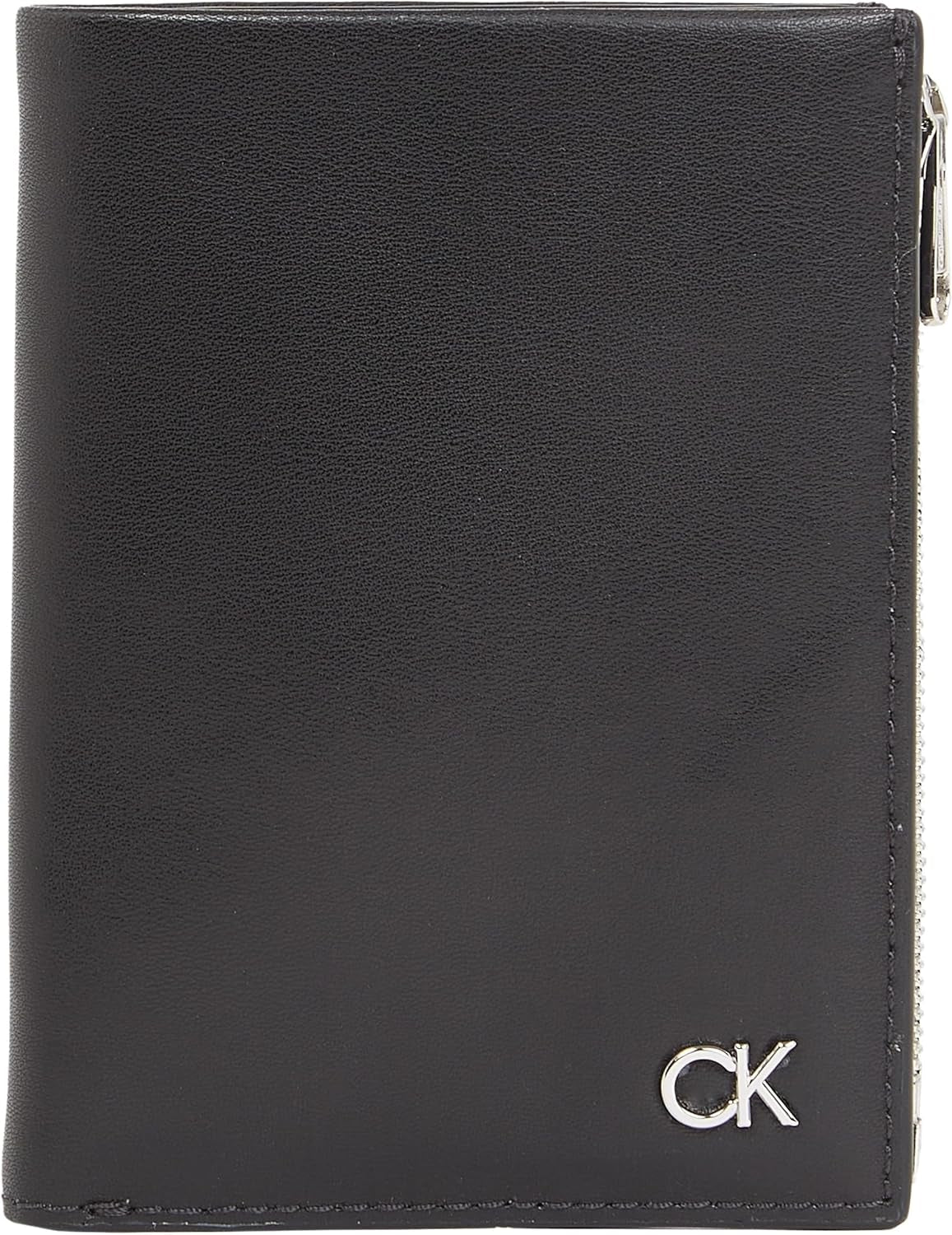 Calvin Klein METAL CK TRIFOLD 6CC M/DETACH C Herrepung, Sort (Ck Black), OS Herrepung Naty Shop Standardtitel