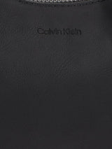 Calvin Klein Crossbody Klein lynlås skuldertaske, sort (Ck sort), naturlig størrelse dametasker Naty Shop