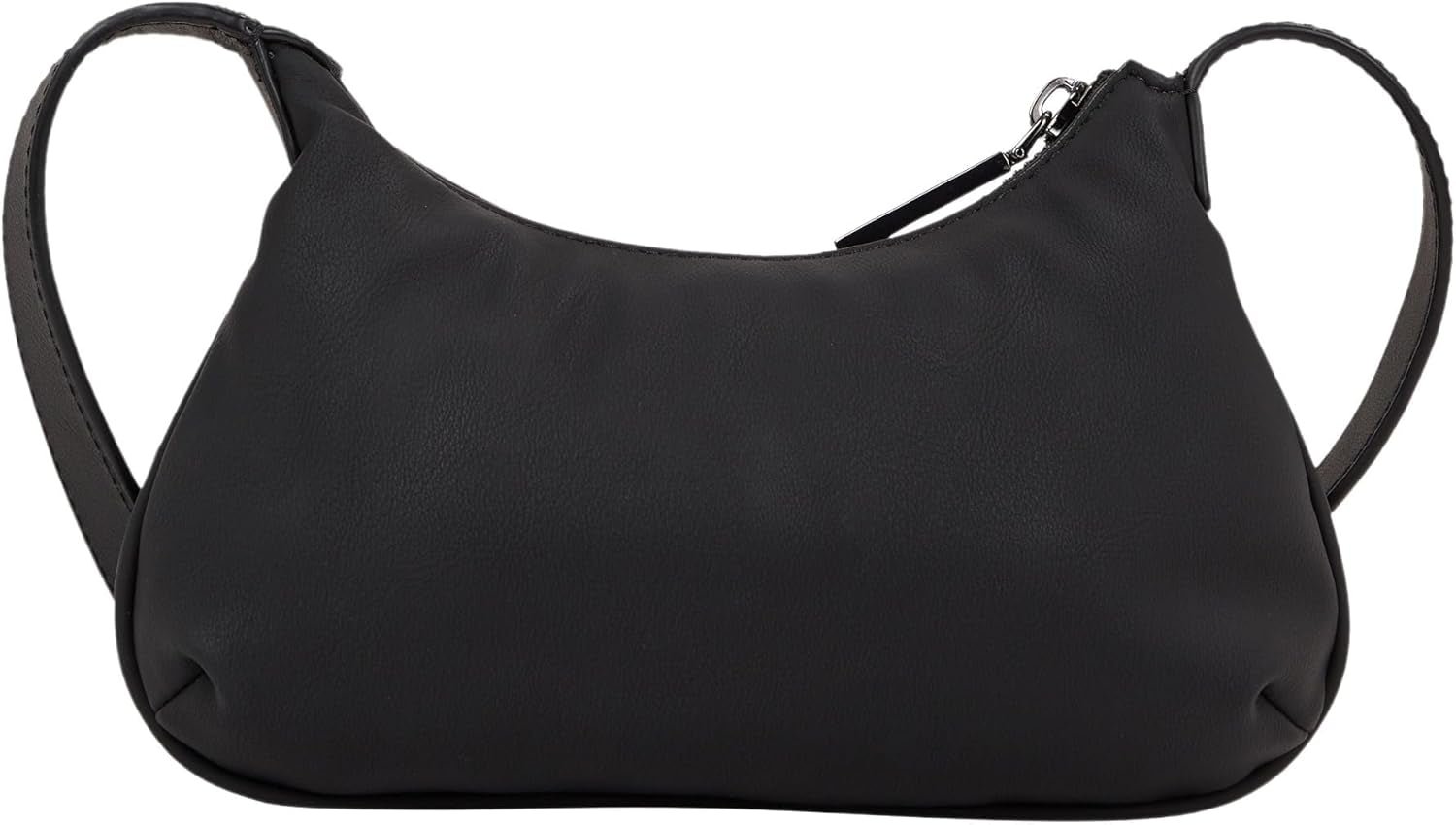 Calvin Klein Crossbody Klein lynlås skuldertaske, sort (Ck sort), naturlig størrelse dametasker Naty Shop