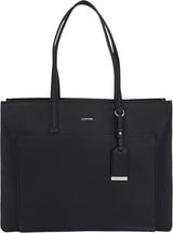 Calvin Klein Dame Shopper Must Medium med lynlås, Sort (Ck Black), One Size Dametasker Naty Shop Standardtitel