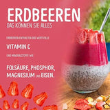 Frysetørrede jordbær 300g: usødede tørrede jordbærskiver - Frysetørrede jordbær med ren frugt, fuld af smag: frysetørrede bær - NUTRIPUR tørrede frugter Dehydrerede produkter Naty Shop