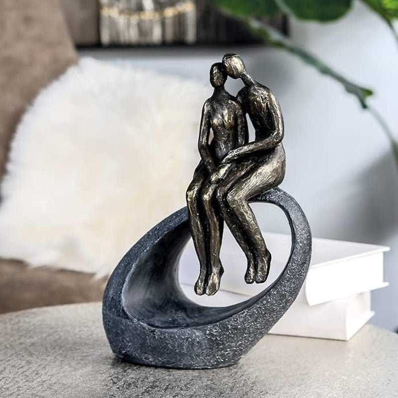 Casablanca - Skulptur - Dekorativ figur - Moment - Par - Poly - farvet bronze - 27 x 19 cm Statuetter og skulpturer Naty Shop