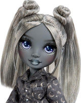 Rainbow High Shadow High Girl's Night - Luna Madison – 28 cm Modepuppe in Grautönen, Graues Haar & Outfit mit Accessoires og Kamm – Für Sammler und Kinder ab 6 Jahren