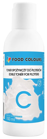 Madfarvesæt med spiselig blæk til plottere 6 x 100 ml | Lys cyan | Cyan | Lys magenta | | Magenta | Gul | Sort | Spiselig tryk, wafer papir trykning, dekorativ kage topping