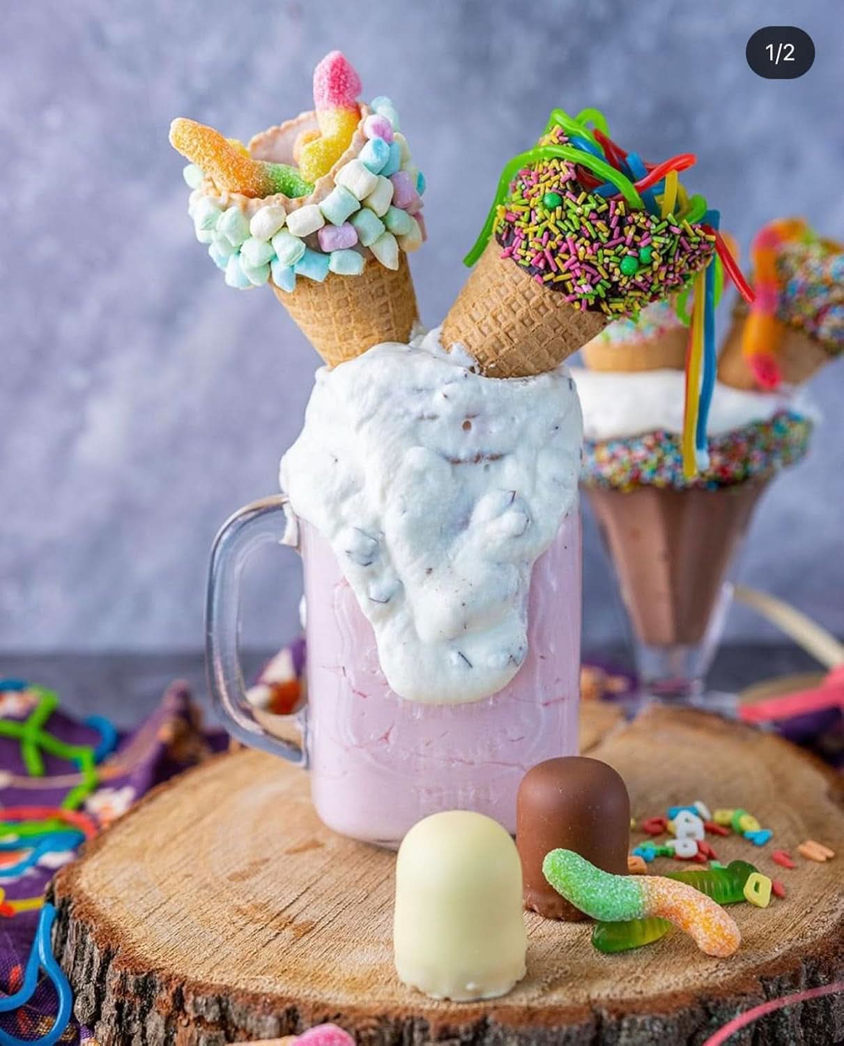 RUF Mini Marshmallows, pastelfarver, 45 gram Naty Shop