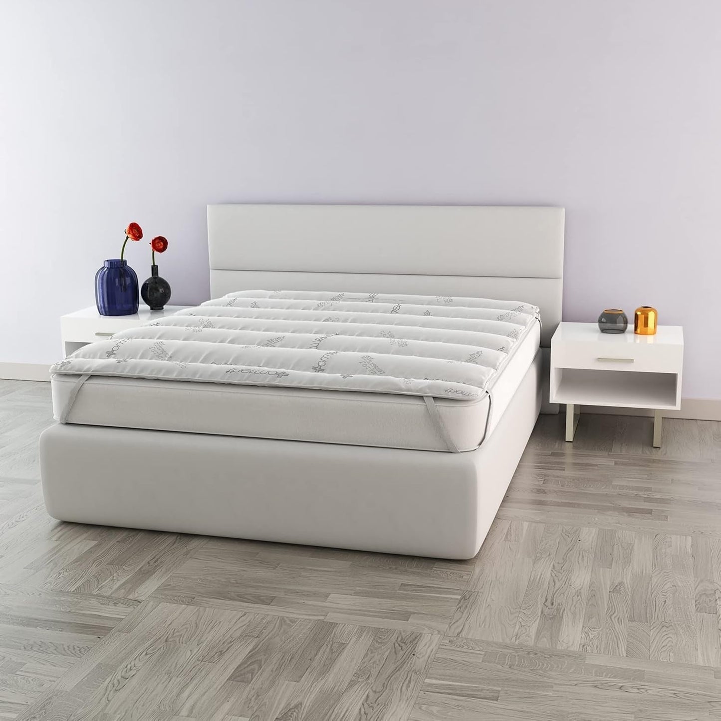 MB Home Italia, Topper, Termokontrol, Dobbelt 160X195 Cm Dyner og dyner Naty Shop Dobbelt 160X195 Cm Termokontrol
