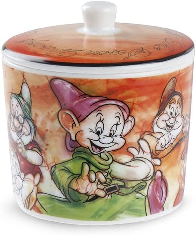 Vegansk sukkerskål syv dværge Disney