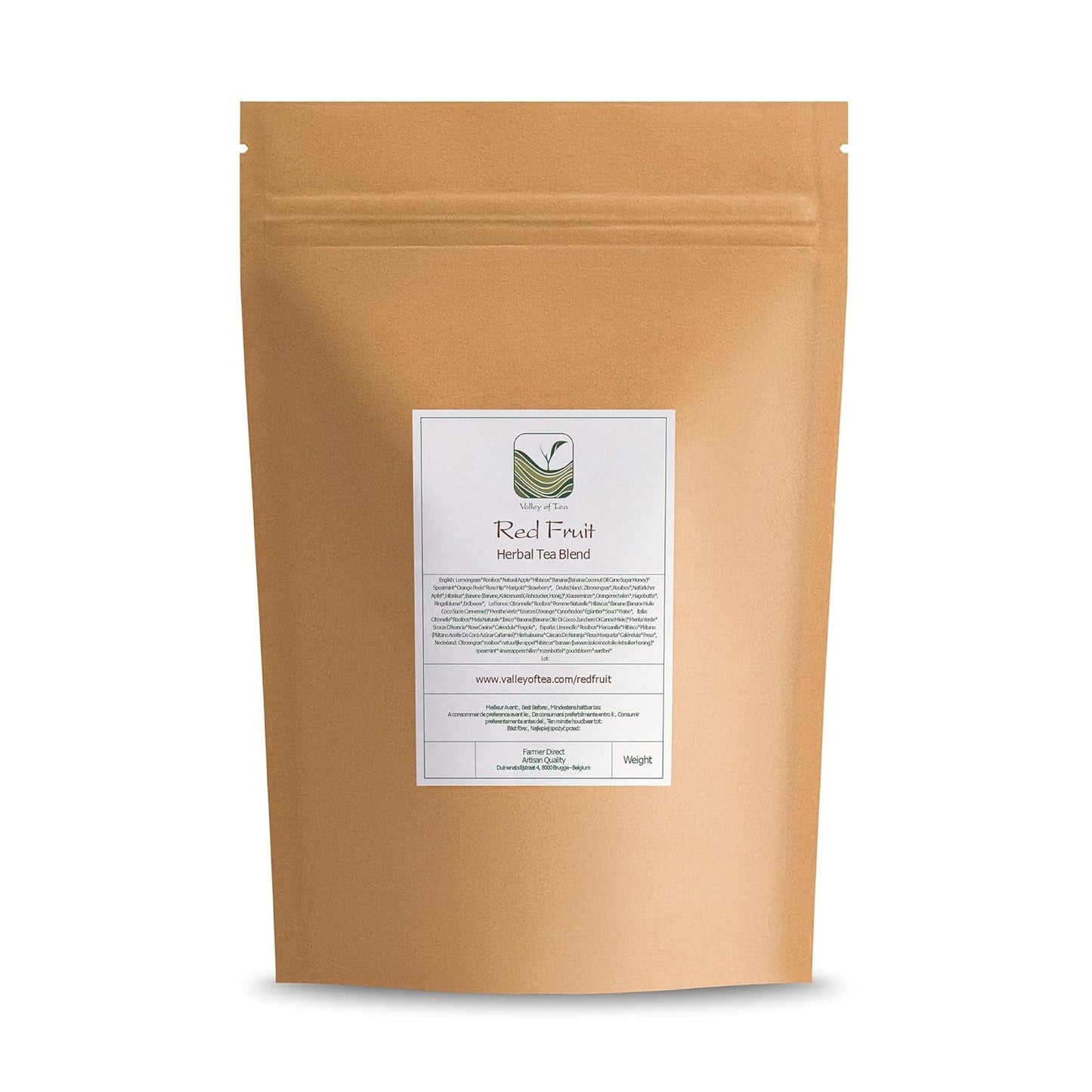 Blanding af økologisk frugt og urtete - 100 % naturlig urtete med den intense smag af røde frugter - Frugtte Økologisk frugtte Løs frugtte Løs frugtte Vinterfrugtte