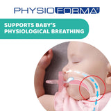 PHYSIOFORMA MINI BLØD OPHÆNGNING PURGE, LYS, 2-6M, 100% SILIKONE, 2 STK.