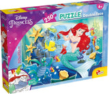Lisciani - DISNEY Puslespil Ariel - Genskab og farvelæg scenerne fra dine yndlingskasser - fra 7 år - STOR PUSLE med 250 brikker - Opmuntrer fingerfærdighed Puslespil Naty Shop Standardtitel