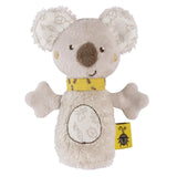 Fehn mini rangle odder - mini gribelegetøj til at rasle, famle og lege med et blødt og nuttet stofdyr - en loyal følgesvend til babyer og småbørn i alderen 0+ måneder Babylegetøj Naty Shop Koala