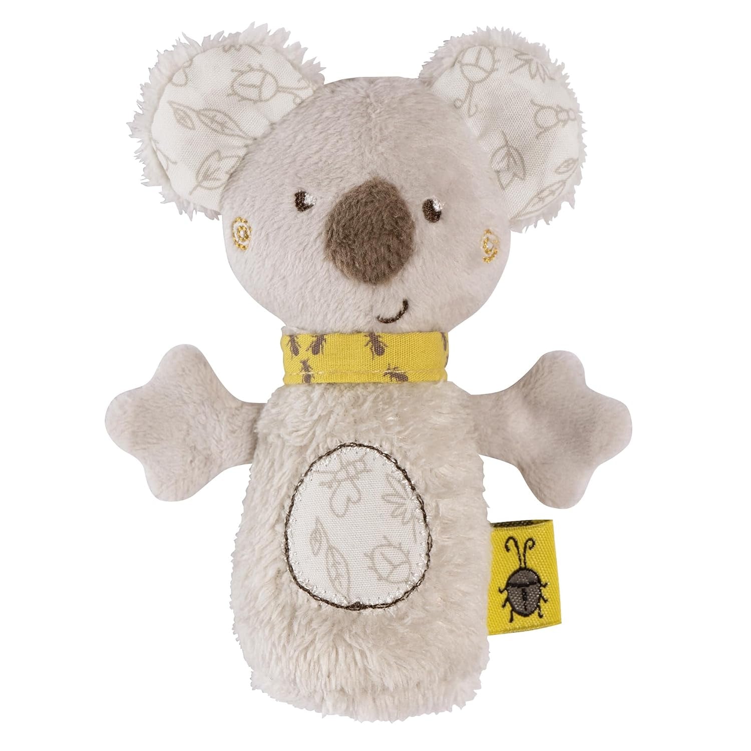 Fehn mini rangle odder - mini gribelegetøj til at rasle, famle og lege med et blødt og nuttet stofdyr - en loyal følgesvend til babyer og småbørn i alderen 0+ måneder Babylegetøj Naty Shop Koala