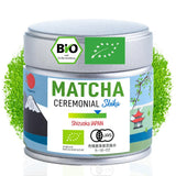 ORIGEENS BIO MATCHA CEREMONIAL GRADE "SHIKA" - Økologisk japansk te fra Shizuoka - Matcha Latte/Usucha - 30g refillpose - Ceremoniel økologisk Matcha grøn te-pulver