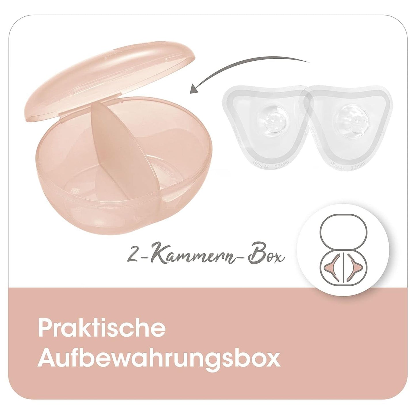 Nip® First Moments brystvorteskjolde, 2 stk. Mad og ammetilbehør Bebe Naty Shop