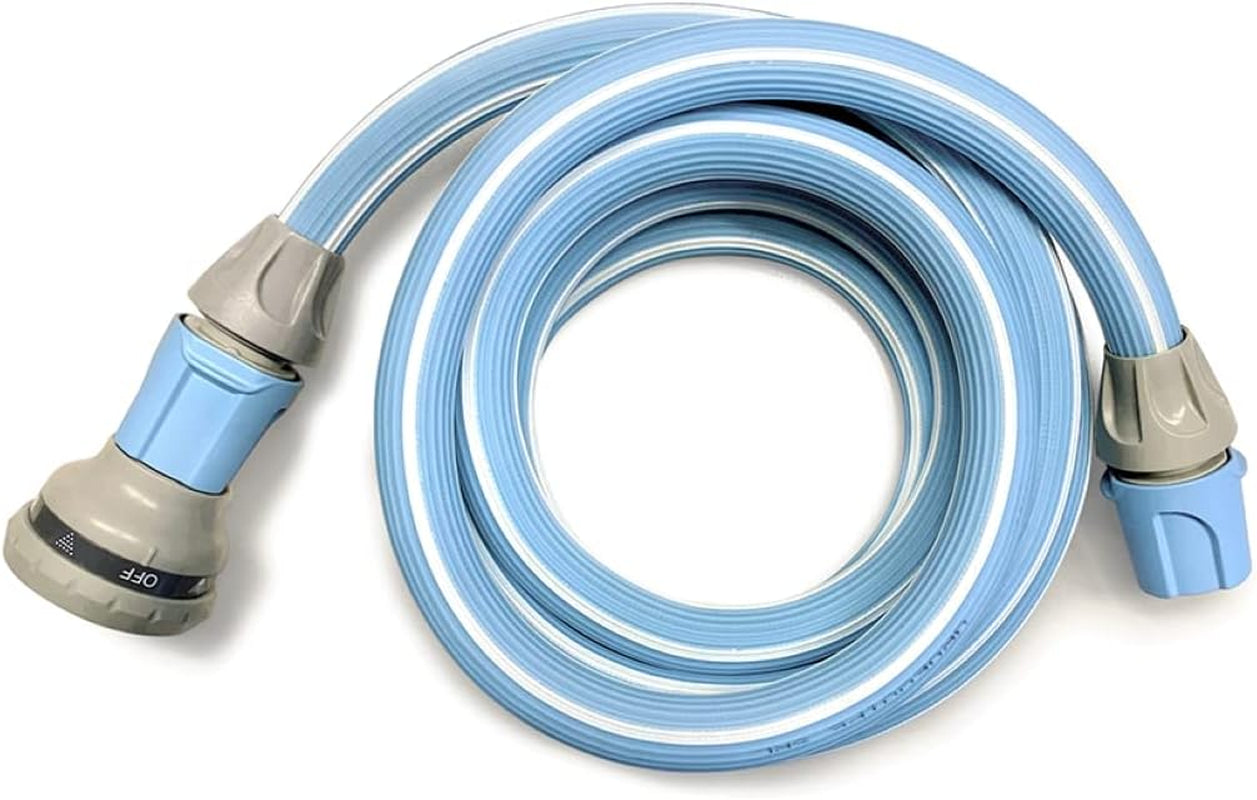 Magic Blue 10 meter knude- og snoningsbestandig, forlængelig haveslange med pose og sprøjtedyse