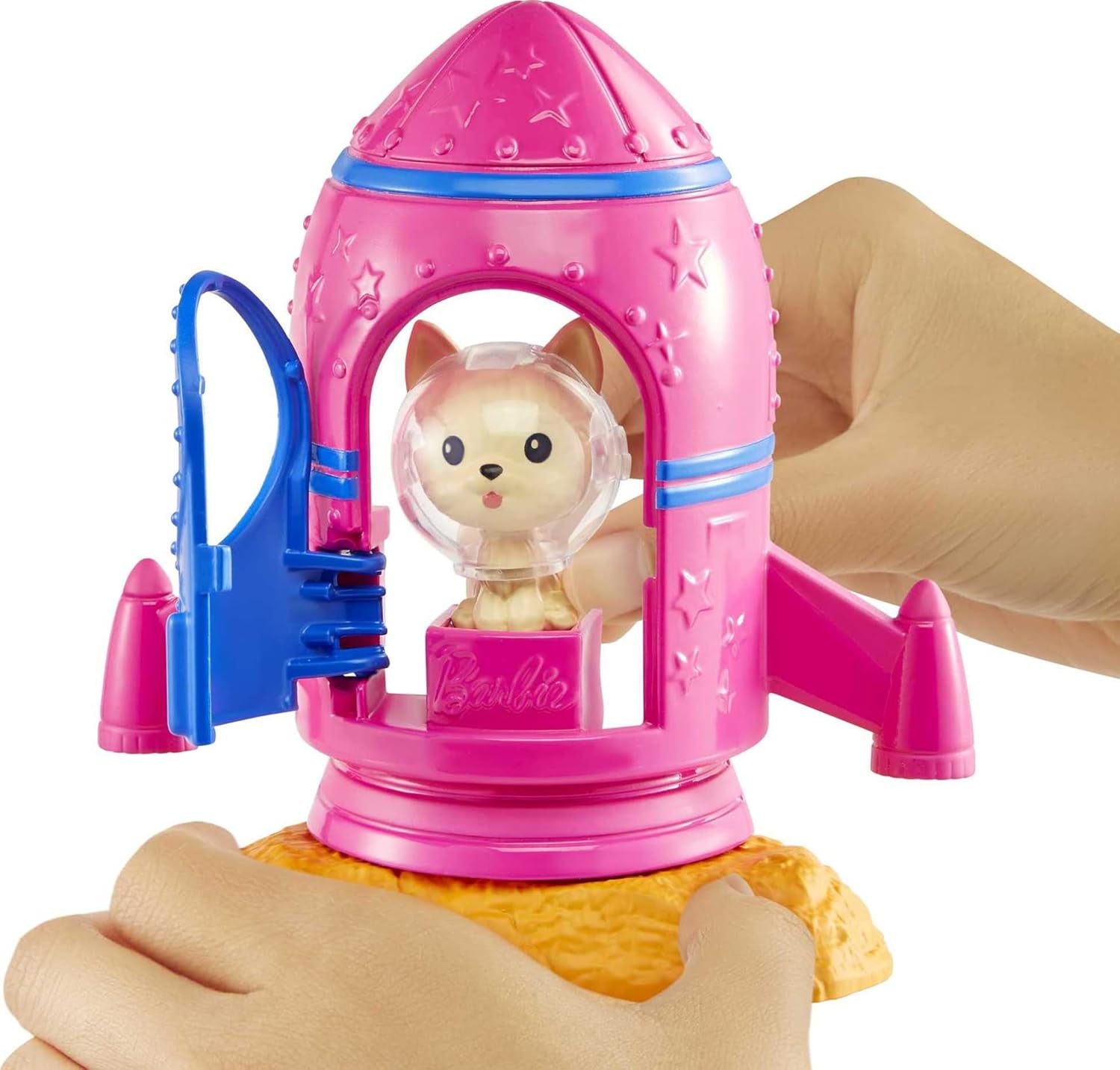 Barbie GXF27 - Space Station Space Adventure, Space Doll, Hvalp, Workstation, Space Scenes, 20 tilbehør, gavelegetøj til børn fra 3 år og opefter