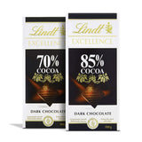 Lindt Chokolade | Bar EXCELLENCE 85% kakao | 100 g | Ekstra mørk chokolade | Vegansk chokoladebar