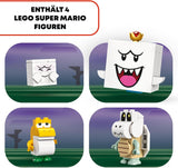 LEGO Super Mario King Buu Huu's Haunted House Kids Haunted House Nintendo-samlesæt med Baby Yoshi-gave til drenge, piger og spillere i alderen 8+ 71436 Byggesæt Besuche den LEGO-Store