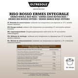 Italiensk fuldkornsris, fiberrig uraffineret ris, ideel til kreative rissalater og sunde retter, vakuumpakket, 4 pakker x 500 g