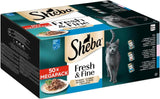 Sheba CATCARE Bag Wet Fresh & FINE (Fisk) Stykker i sauce Voksen 50g Multipack Standard