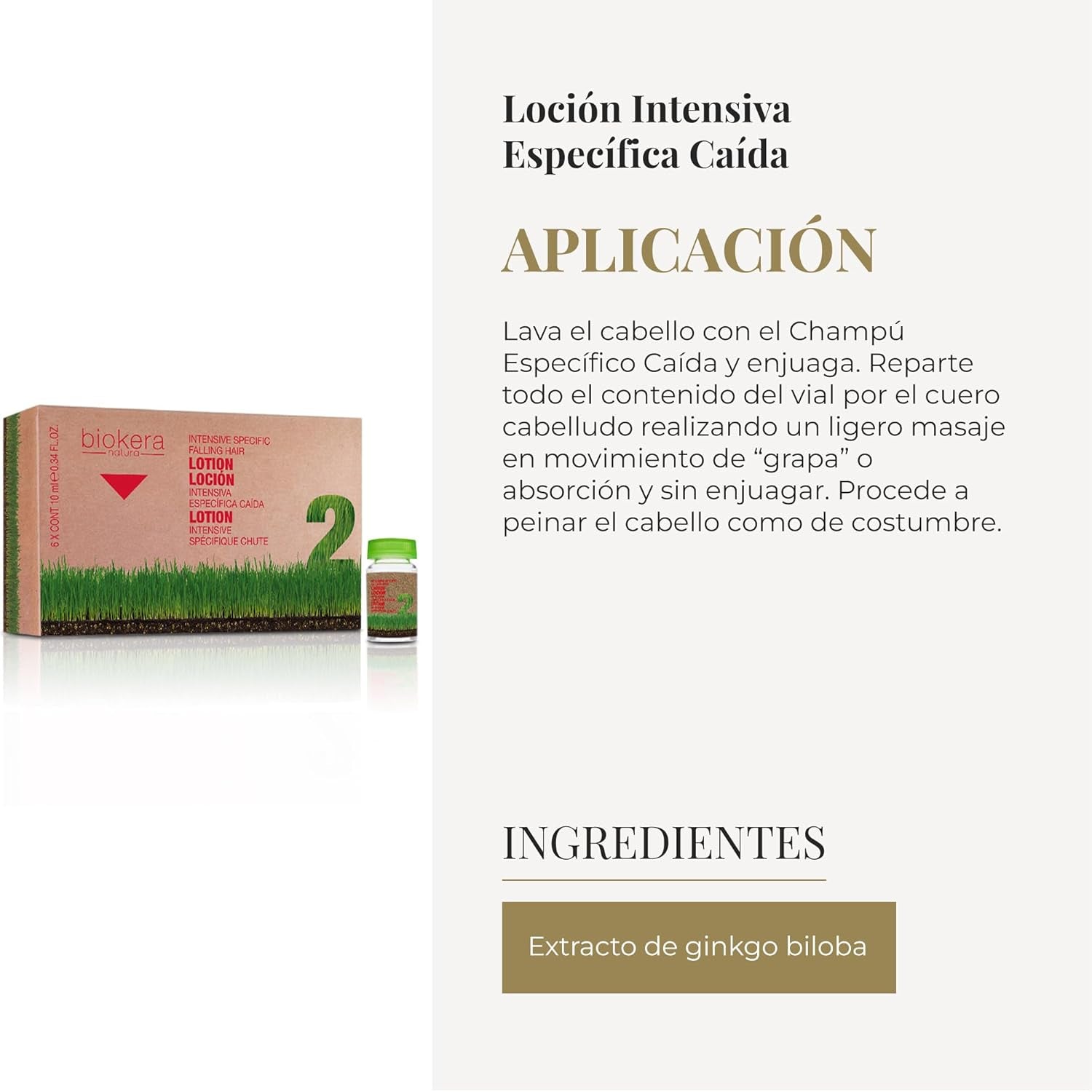 Cosmetics Specific Hair Regeneration Lotion, pakke med 6 (6 X 10 ml) Hårpleje Naty Shop