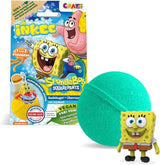 INKEE SvampeBob overraskelse børnebadebombe SvampeBob Firkant samleobjekt 80 gram Naty Shop Svampebob overraskelsesbadebombe