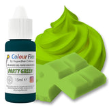 Sugarflair Colourflex oliebaseret fødevarefarve, kongeblå, højkoncentreret flydende fødevarefarve, madfarve til smørcreme, chokolade, dej, fondant, glasur og mere - 15 ml
