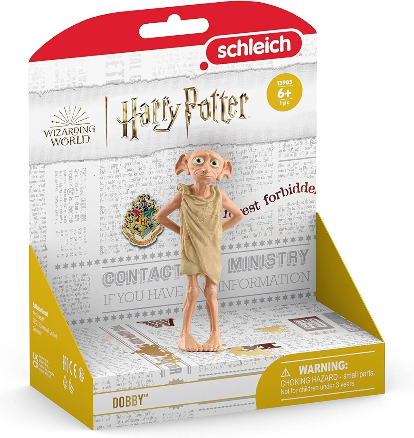 Schleich 13985 Dobby, fra 6 år, figur HARRY POTTER, 3 X 4 X 8 cm Actionfigurer Naty Shop