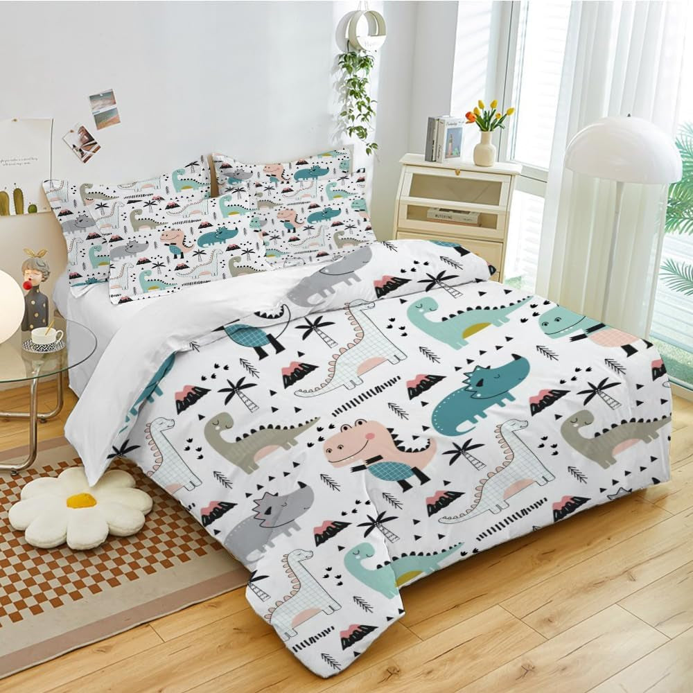 Sengetøj til børn, Dinosaur Sengetøj - børn Naty Shop