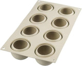 Silikomart, Form til Tartufo silikonekager, 8 enkeltporte, Ø 62 H 52 mm Køkken Naty Shop
