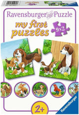 Ravensburger Puslespil for børn - 05072 Farm Animal Families - Mit første 9X2 puslespil - Puslespil for 2-årige Puslespil Naty Shop Standardtitel