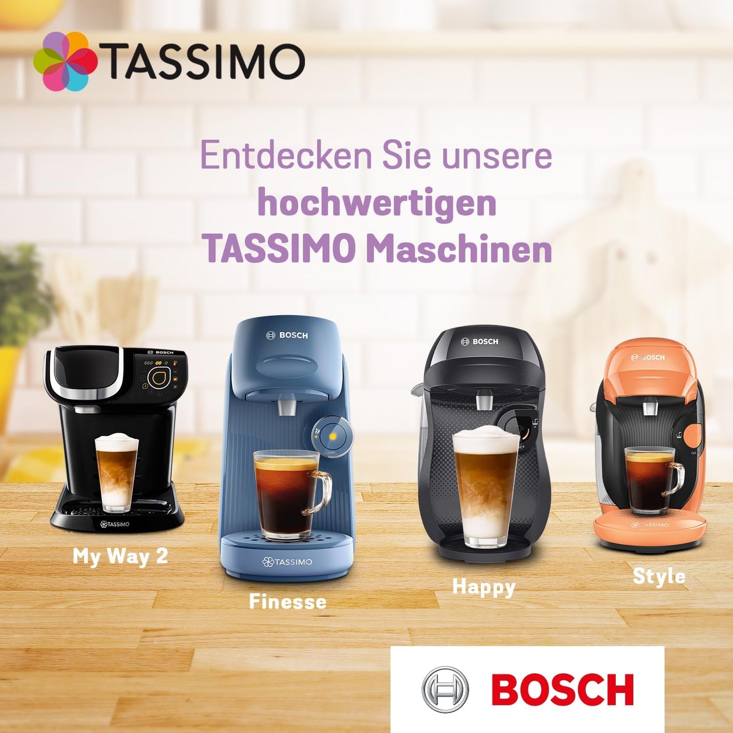 Tassimo Kapseln Cadbury Kakao, 5 x 10 pads, 50 Kakaokapseln