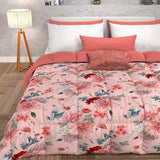 PETTI Artigiani Italiani - Vinterdyne, Vinterdyne, Enkel quilt, Dobbeltsidet, Monocolor og digitalt tryk, 100 % anti-allergisk mikrofiber, Made in Italy Dyner og dyner Naty Shop Floral 19 Pulver 160 X 190 Cm
