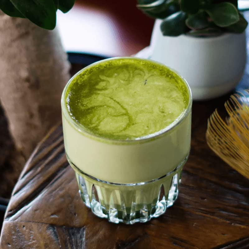 Moya Matcha Bio Daily Green Tea Powder | 250 g daglig kvalitet (III) | Perfekt til at indtages med lattes, smoothies og limonade...