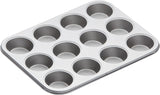 Kitchencraft muffins bageplade, non-stick låg, rummer 12 muffins, 35 cm X 27 cm bradepander & bakker Naty Shop