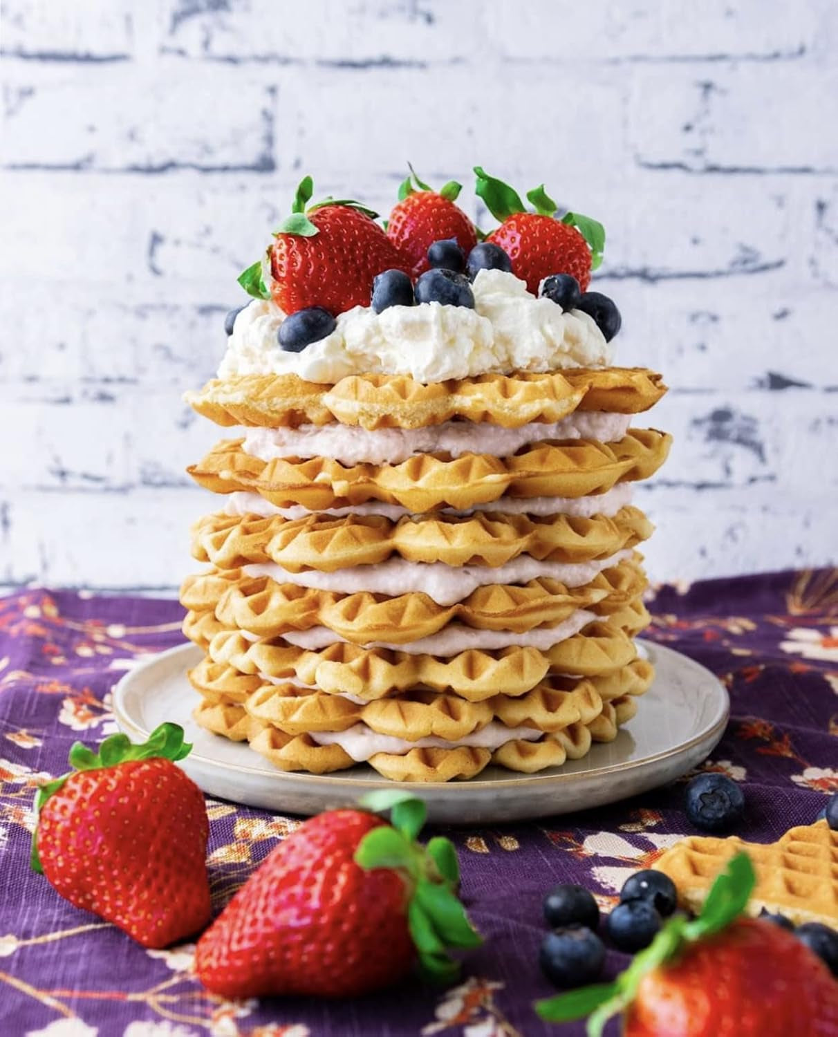 RUF Waffel-Mix, Großpackung, Grundmischung Zur Herstellung Von Waffeln Im Waffeleisen, Für Großküchen, Kantinen, Hotels Und Restaurants, 1 X 2500G Mix til bagning og madlavning Naty Shop