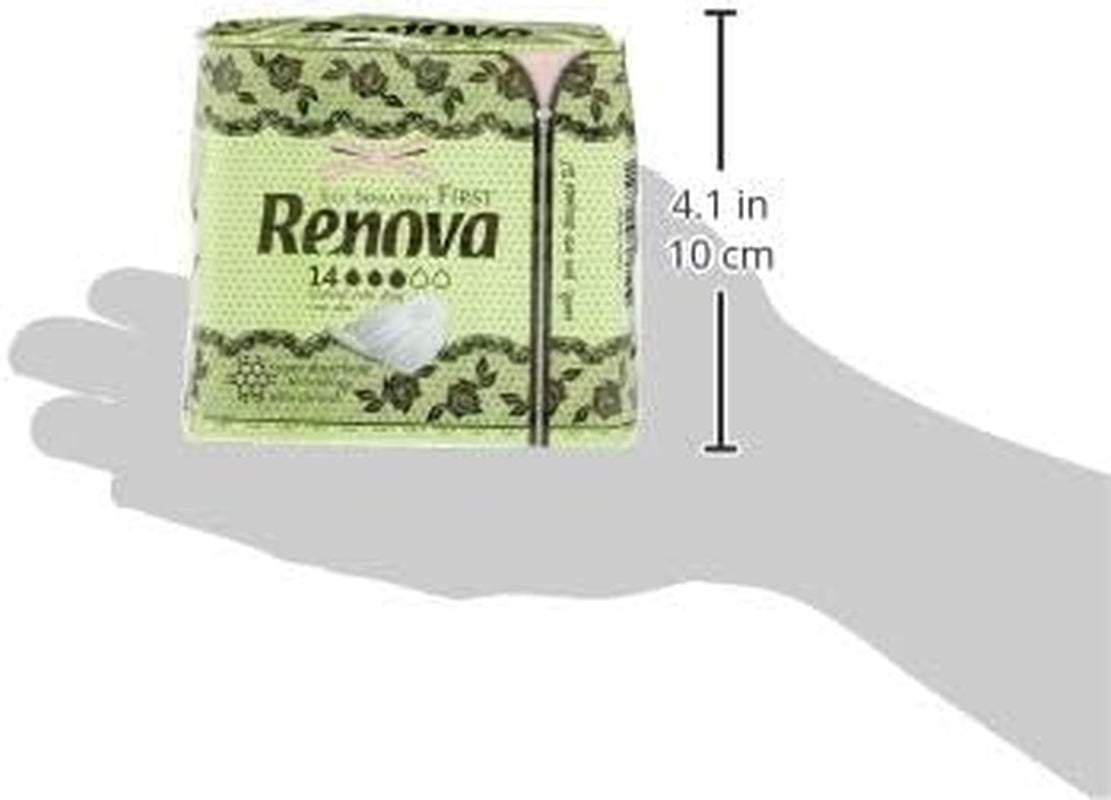 Renover de første normale kompresser med vinger | 14 Tabletter | Ultratynd og superabsorberende