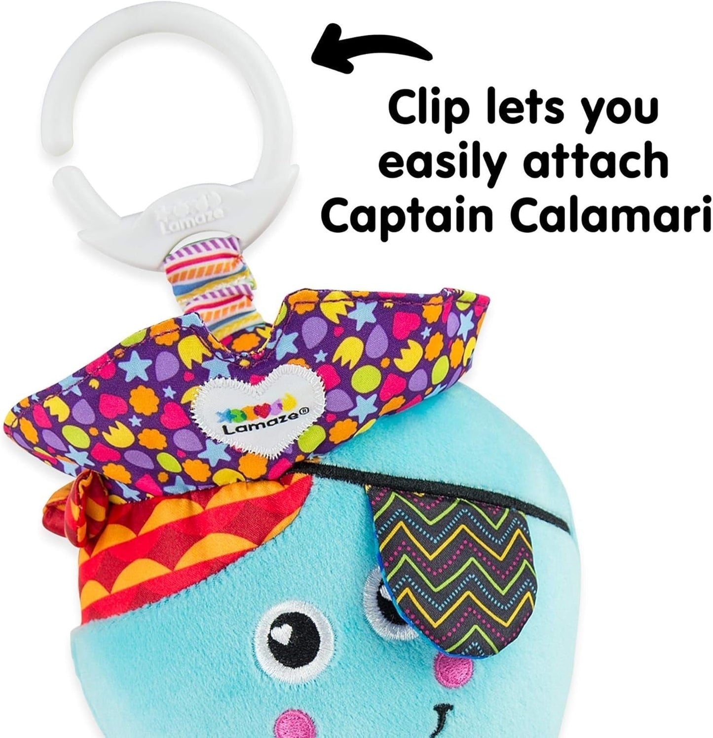 Lamaze Kids Toy Captain Squid, Octopus Pirate Clip & Go, højkvalitets legetøj til småbørn og Diego Kids legetøj, Flying Dragon Clip & Go, højkvalitets legetøj til småbørn Bebe Naty Shop legetøj