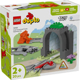 LEGO DUPLO Bybanetunnel og spor - Udvidelsessæt, Gave til småbørn, Tilskynder til Behændighed, Legesæt til 2 år gamle køretøjsfans, Kreativt læringslegetøj 10425 Byggesæt Besuche den LEGO-Store