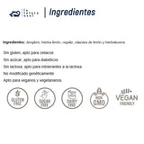 LA TETERA AZUL Økologisk infusion af ingefær og citron. Økologisk te til vægttab i pyramider. Ingefær og citron. 20 pyramider.