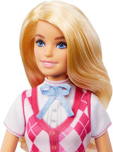 Barbie Malibu dukke og tilbehør fra Barbie Mysteries: The Secret Horse Adventure, inklusive modedukke, aftageligt ridetøj og hjelm, HXJ38