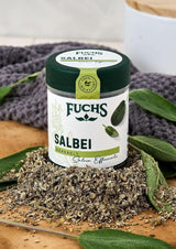 Fuchs, salvie, sur note, delikat bitter til ravioli eller gnocchi, 14 gram krydderier Naty Shop