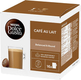 Nescafe Dolce Gusto – Dolce Gusto Café au Lait 16 KAPSULER 160 g (X6)