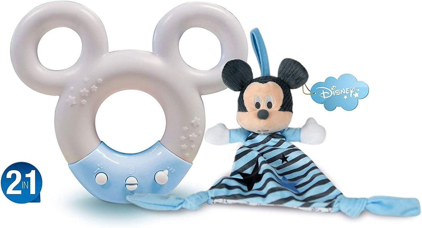 Clementoni 17397 Disney Baby Mickey Lyd & Farve Lampe Natlampe, flerfarvet Babylegetøj Naty Shop