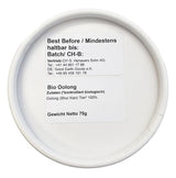 Økologisk Oolong (Shui Xian), pakke med 1 (1 x 75 g)