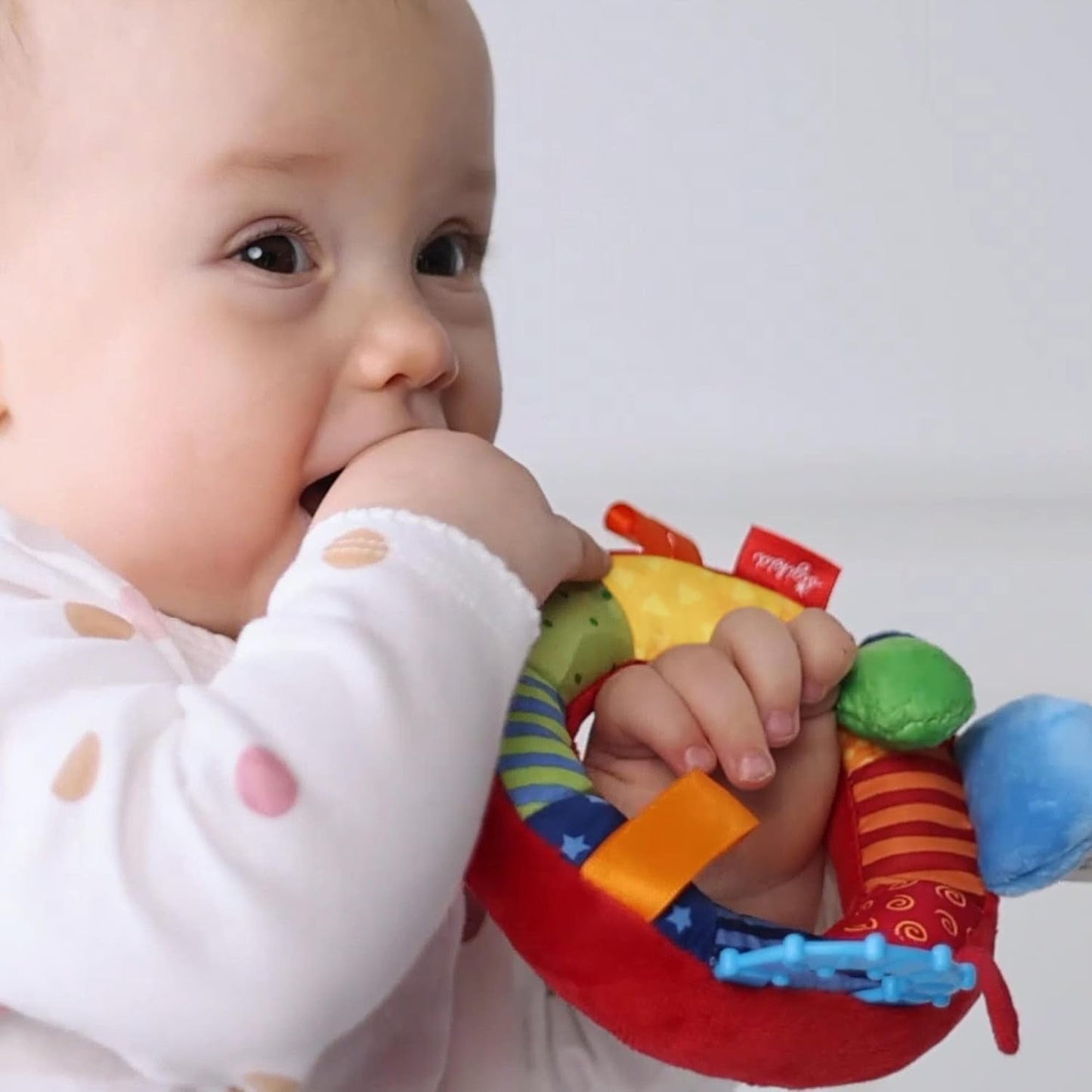SIGIKID 40490 Aktiv ring Baby Activity PlayQ Legetøj til piger og drenge anbefales til børn fra 3 måneder flerfarvet Babylegetøj Naty Shop