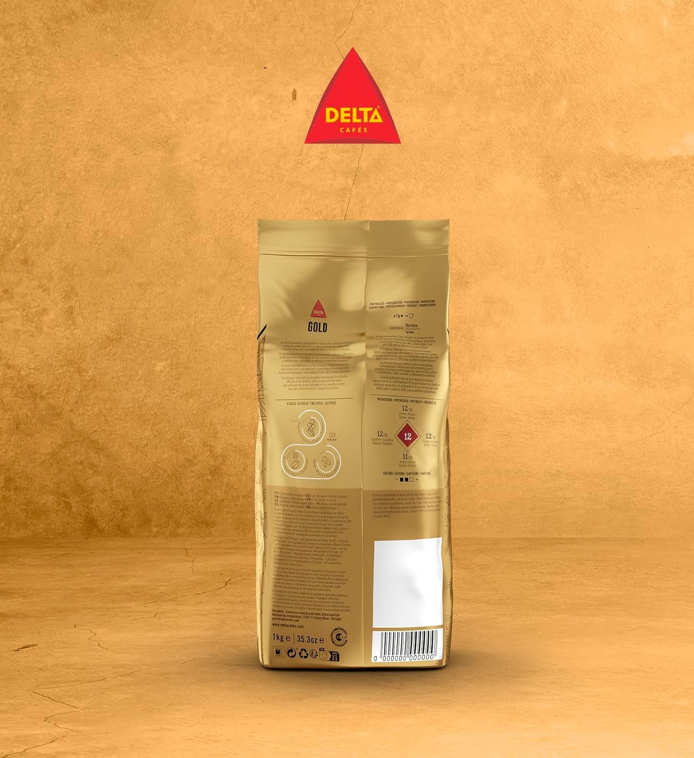 Delta GOLD kaffebønner (1 kg)
