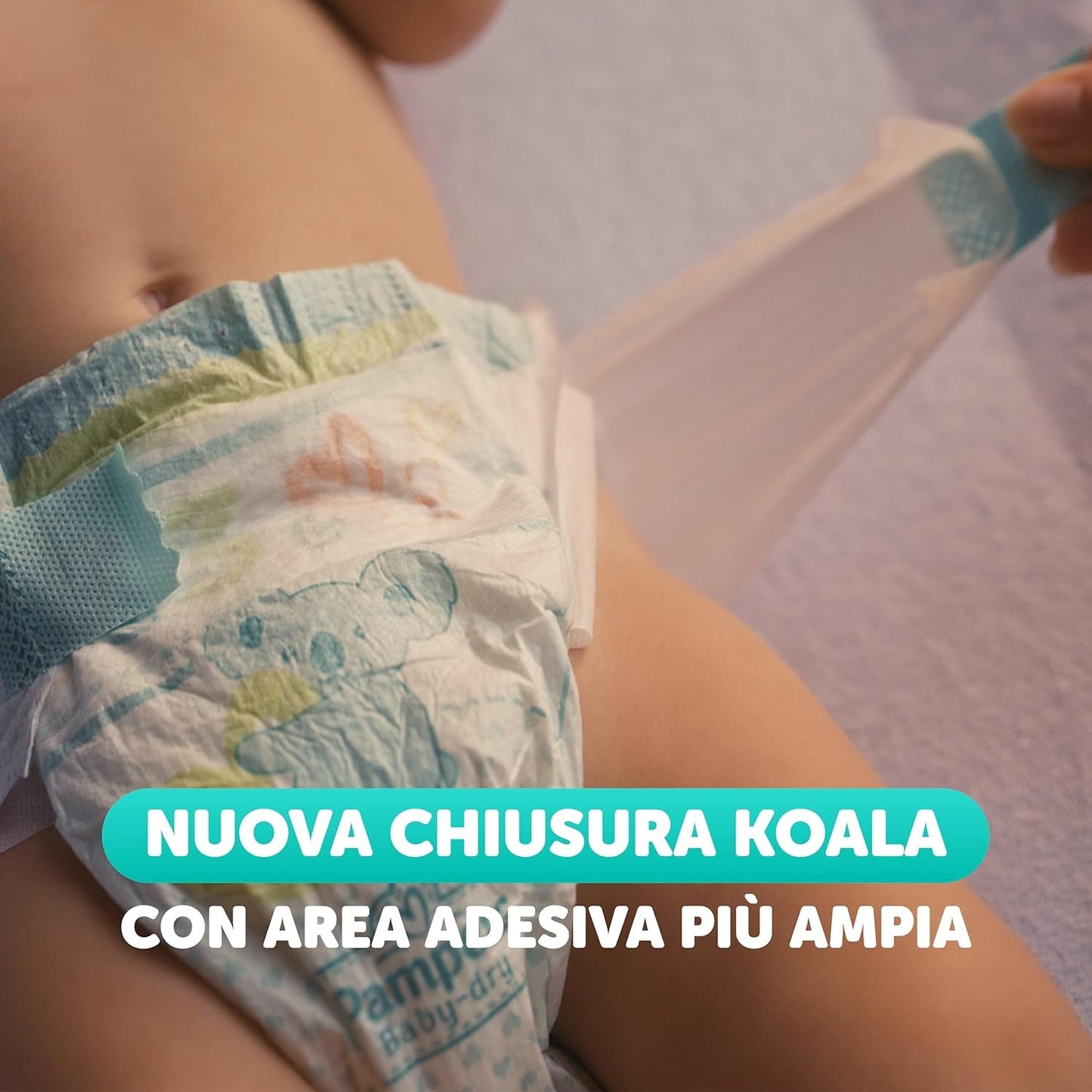 Pampers Baby Dry Junior DWCT bleer, tvillingpakke, størrelse 5 (11-25 kg), 32 bleer