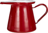 910550 – Rødt mælkekrus, serverer 0,50 liter.